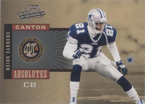 2005 Playoff Absolute Memorabilia Deion Sanders #CA-5