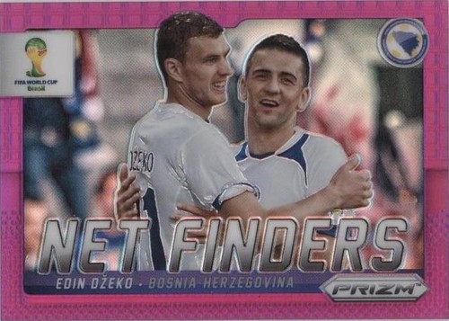 2014 Panini Prizm World Cup Edin Dzeko #4