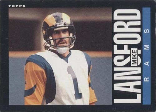 1985 Topps Mike Lansford #84