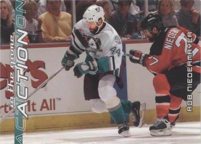 2003-04 In the Game Action - Rob Niedermayer #77