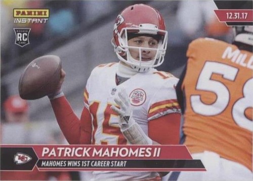 2017-18 Panini Instant NFL Patrick Mahomes II #135
