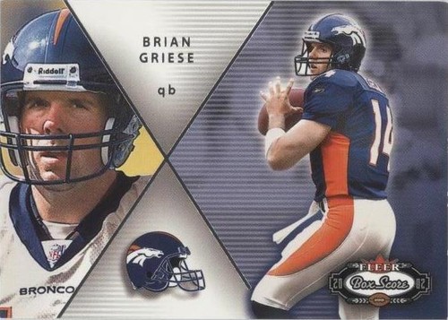 2002 Fleer Box Score Brian Griese #189