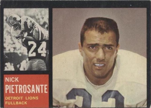 1962 Post - #58 Nick Pietrosante VG @QJ23 | eBay