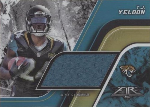 2015 Topps Fire T. J. Yeldon #FJR-TY