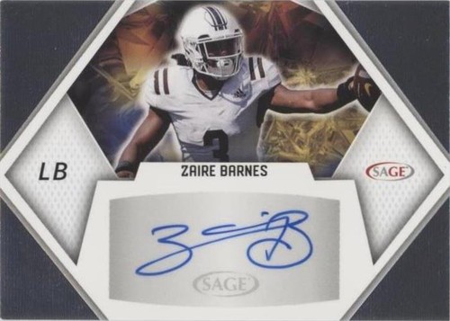 2023 SAGE High Series Zaire Barnes #A-ZB