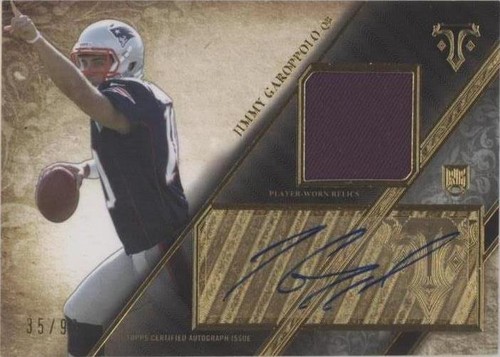 2014 Topps Triple Threads Jimmy Garoppolo #TTRAR-37