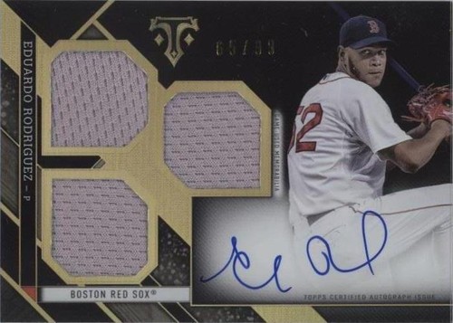 2016 Topps Triple Threads - Eduardo Rodriguez #RFP-ER