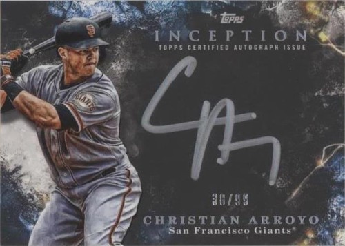 2018 Topps Inception - Christian Arroyo #SS-CA