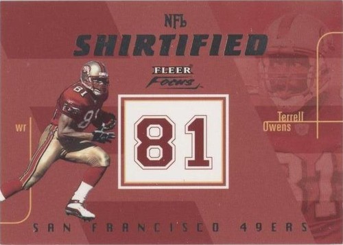 2003 Fleer Focus Terrell Owens #4NS