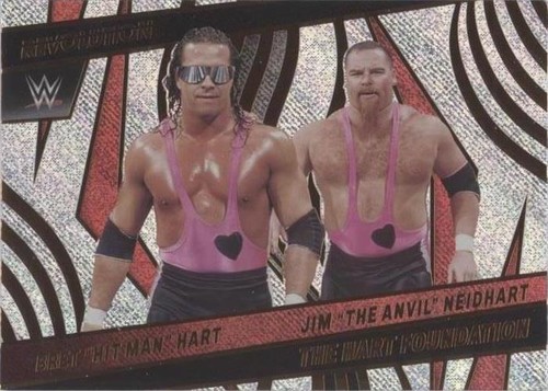 2022 Panini Revolution WWE - Bret Hart Jim Neidhart #135