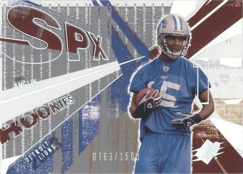 2003 SPx Travis Anglin #175