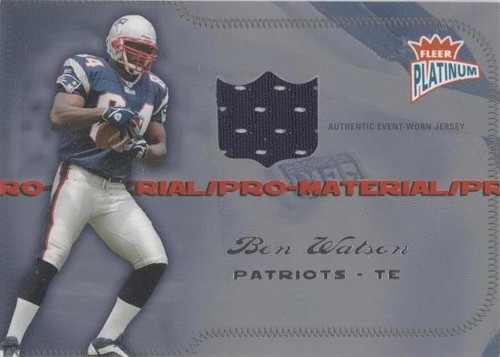 2004 Fleer Platinum Ben Watson #PM-BW
