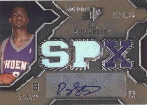 2007-08 SPx - D.J. Strawberry #134