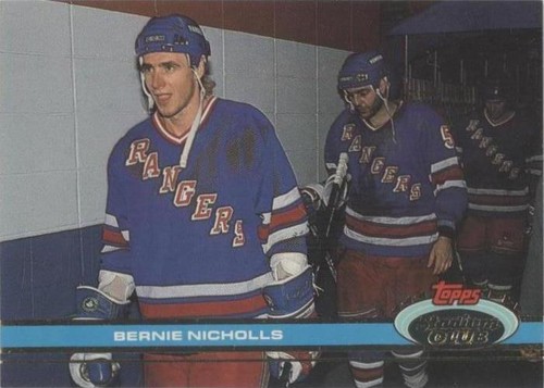 1991-92 Topps Stadium Club - Bernie Nicholls #245