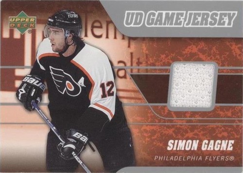 2006-07 Upper Deck - Simon Gagne #J-GA