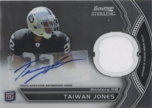 2011 Bowman Sterling Taiwan Jones #BSAR-TJ