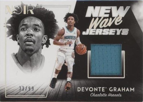 2018-19 Panini Noir - Devonte' Graham #NW-DGR
