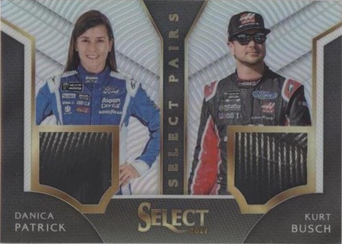 2017 Panini Select - Danica Patrick Kurt Busch #DP-KB
