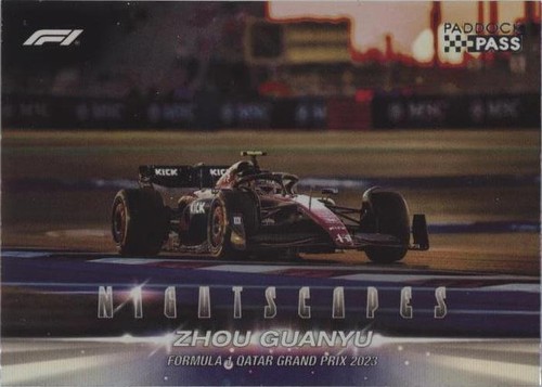 2024 Topps Paddock Pass Formula 1 - Zhou Guanyu #NS-14