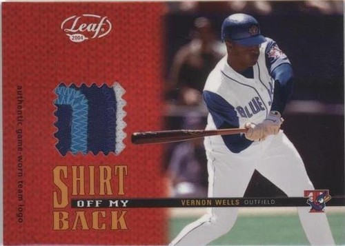 2004 Leaf - Vernon Wells #SOMB-9