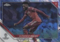 2021-22 Topps Chrome UCL Sapphire Edition Alphonso Davies #88
