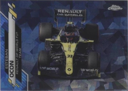2020 Topps Chrome Sapphire Edition Formula 1 - Esteban Ocon #30
