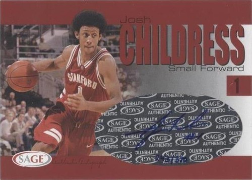 2004-05 Sage Autographed Basketball - Josh Childress #A6