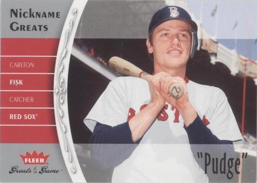2006 Fleer Greats of the Game - Carlton Fisk #NG-CF
