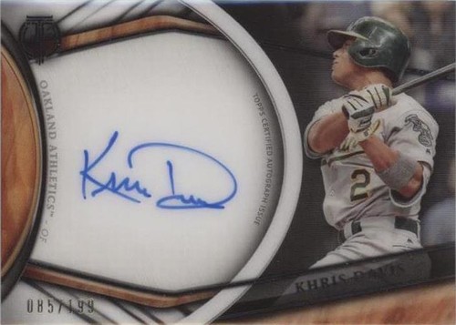 2018 Topps Tribute - Khris Davis #TA-KDA