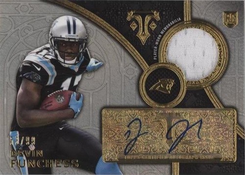 2015 Topps Triple Threads Devin Funchess #TTRAR-DF