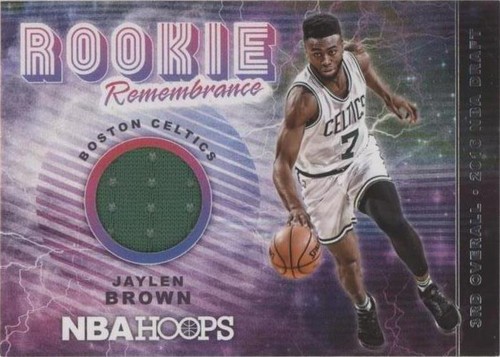 2018-19 Panini NBA Hoops - Jaylen Brown #RR-JB