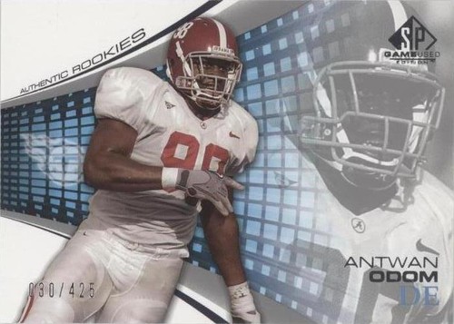 2004 SP Game Used Edition Antwan Odom #191