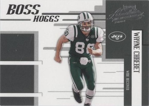 2004 Playoff Absolute Memorabilia Wayne Chrebet #BH-25