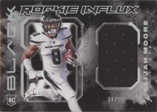 2021 Panini Black Elijah Moore #RI-EM