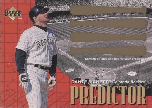 1997 Upper Deck - Dante Bichette #P14