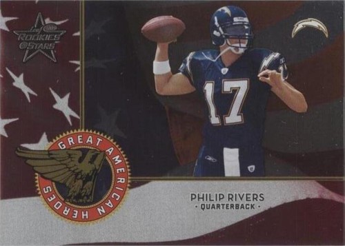 2004 Leaf Rookies & Stars Philip Rivers #GAH-24