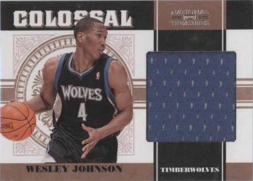 2010-11 Playoff National Treasures - Wesley Johnson #22