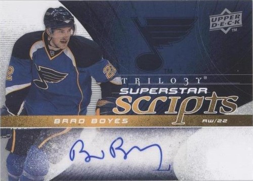 2008-09 Upper Deck Trilogy - Brad Boyes #SS-BB