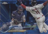 2018 Topps Chrome Sapphire Edition - Luis Torrens #403
