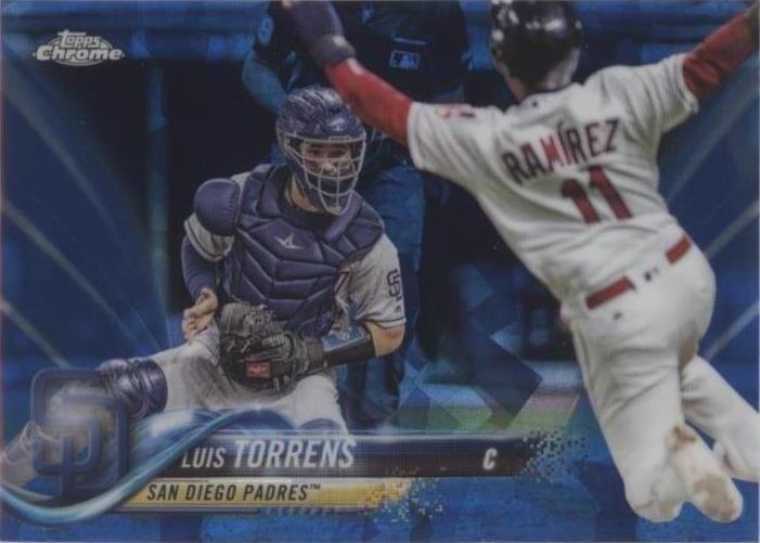 2018 Topps Chrome Sapphire Edition - Luis Torrens #403