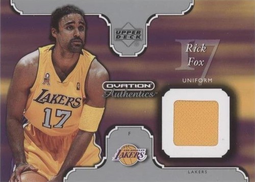 Rick Fox Lakers Number
