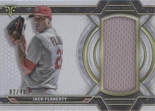 2021 Topps Triple Threads - Jack Flaherty #SJR-JF