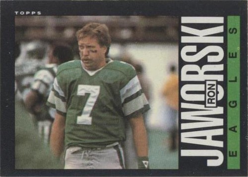 1985 Topps Ron Jaworski #132