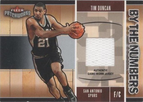 2003-04 Fleer Patchworks - Tim Duncan #BTN/TD
