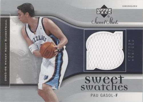 2005-06 Upper Deck Sweet Shot - Pau Gasol #SW-PG