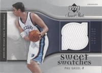 2005-06 Upper Deck Sweet Shot - Pau Gasol #SW-PG
