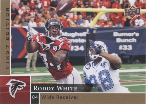 2009 Upper Deck First Edition Roddy White #9