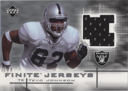2003 Upper Deck Finite Teyo Johnson #FJ-TJ