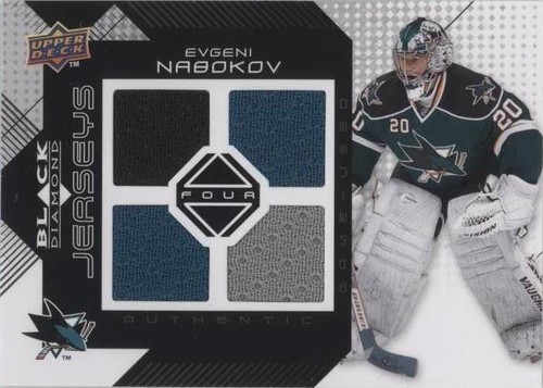 2008-09 Upper Deck Black Diamond - Evgeni Nabokov #BDJ-EN