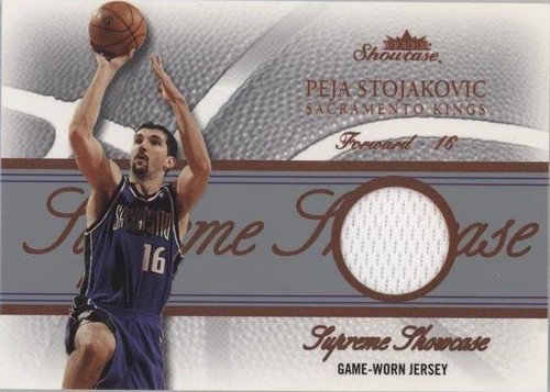 2004-05 Fleer Showcase - Peja Stojakovic #SS-PS